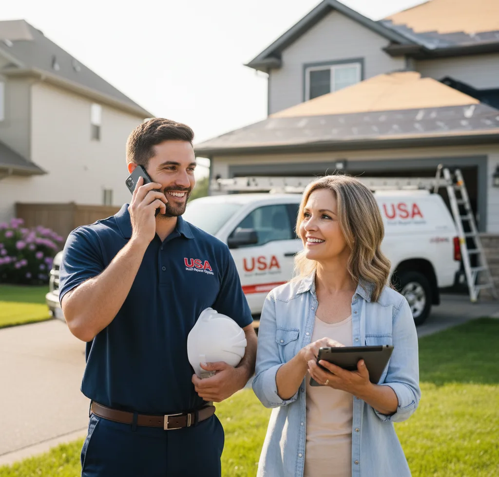 USA Roof Repair Experts customer support in Cantonment