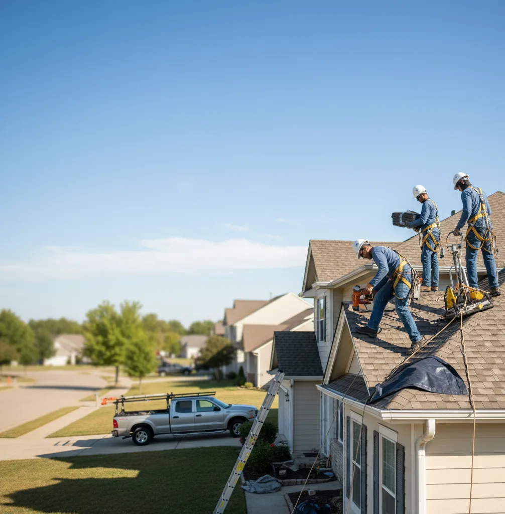 Roof Repair in Cantonment